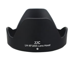 JJC LH-XF1855 objektivskydd, runt, svart