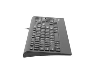 NATEC BARRACUDA Universal USB QWERTY Keyboard, Black