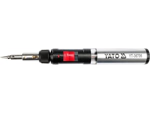 Yato YT-36706 lutownica Lutownica gazowa 1300 °C Black, Red, Stainless Steel