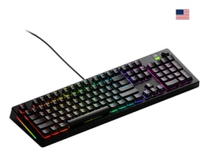 Glorious Gaming GMMK 3 100 % vorgefertigte USB-Tastatur QWERTY US-Englisch Schwarz