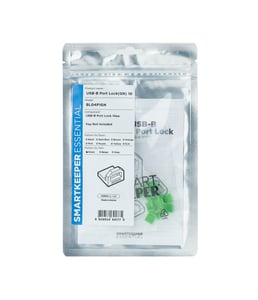 Smartkeeper BL04P1GN Port Blocker USB Type-B Port Blocker Green Plastic 10 pcs.