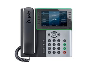 HP Poly Poly Edge E550 IP Phone with PoE support