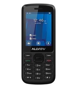 Allview M9 Join 6,1 cm (2.4") 84 g Czarny Telefon funkcjonalny