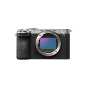 Sony α 7C II Gehäuse der spiegellosen Kamera mit 33 MP Exmor R CMOS-Sensor 7008 x 4672 px Schwarz, Silber