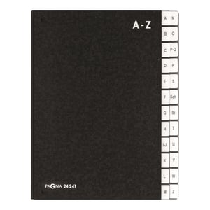 Pagna 24241-04 bokavdelare Svart A4