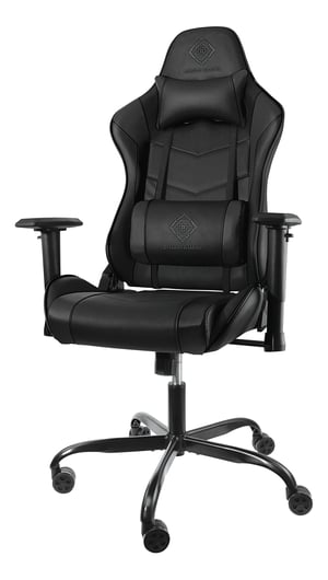 Deltaco Gaming GAM-096 fotel do gry Uniwersalny fotel dla gracza Wyściełane siedzisko tapicerowane Czarny