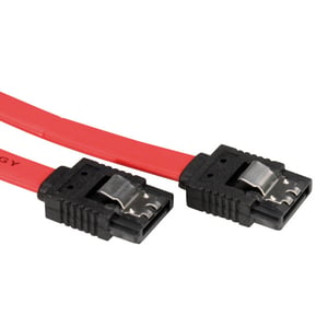 VALUE SATA 6.0 Gbit/s SATA cable, 0.5 m, Red, Red