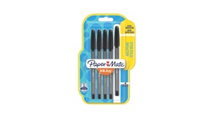 Papermate InkJoy 100ST Czarny Długopis Drobny 5 szt.