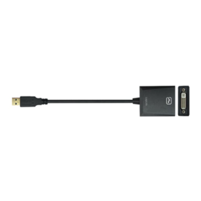 LogiLink UA0232 zewnętrzna karta graficzna usb 1920 x 1080 px Czarny