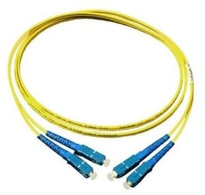 Alcasa LW-910SC InfiniBand/Fiber Optic Cable, 10 m, 2x SC, Yellow