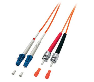 Equip LC/ST 50/125 μm, 5,0 m langes InfiniBand-/Glasfaserkabel, orange