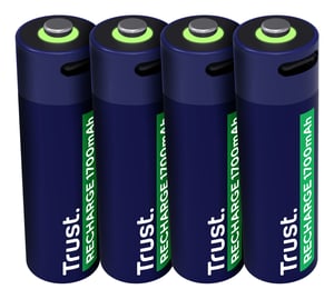 Trust 25631 Batterie für den Hausgebrauch Wiederaufladbare AA-Batterie