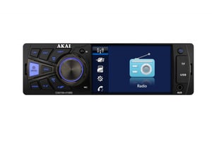 Akai CA015A-4108S radio samochodowe Czarny 100 W Bluetooth