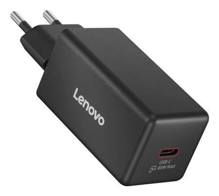 Lenovo G0A665WBEU ładowarka do urządzeń przenośnych Uniwersalne Czarny Prąd przemienny Szybkie ładowanie Wewnętrzna