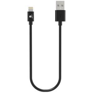 DEQSTER 50-736666 Lightning-Kabel 0,3 m Schwarz