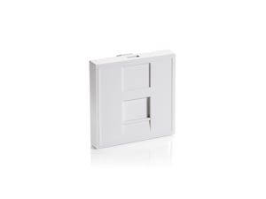 Equip 125471 Outlet and Switch Frame, White