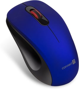Connect IT CMO-2230-BL mus Kontor Ambidextrisk RF Trådlös Optisk 1200 DPI