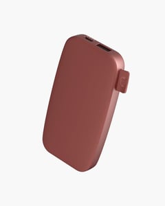 Fresh 'n Rebel 2PB6100SR 6000 mAh Power Bank, Red