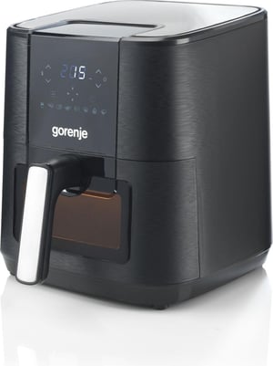 Gorenje AF1350DWB Pojedyńczy 5,4 l Autonomiczny 1350 W Frytkownica na gorące powietrze Czarny