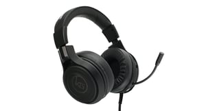 iogear GHG601 hörlurar/headset, trådbundet, huvudband, gaming, svart