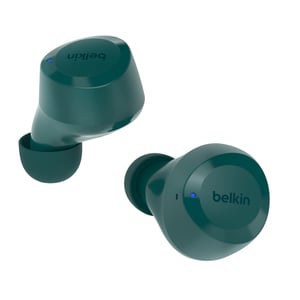 Belkin SoundForm Bolt – Kabelloses In-Ear-Headset für Telefonate/Musik/Sport/Alltag – Bluetooth – Marineblau