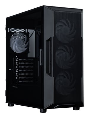 Zalman I3 NEO V2 BLACK zabezpieczenia & uchwyty komputerów Midi Tower Czarny