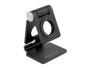 DeLOCK Stojak na smartwatch, regulowany czarny