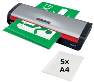 GBC 4410071EU laminator Varmlaminator 500 mm/min Svart, Rostfritt stål