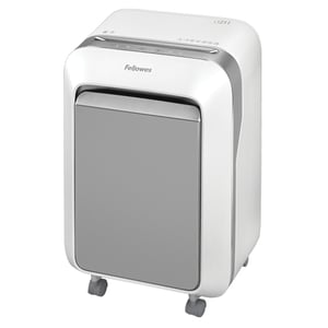 Fellowes LX Series Powershred LX21 Shredder, Micro-Cut, Gray, White