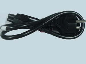 ASUS 14G110060341 Netzkabel, schwarz, 0,8 m