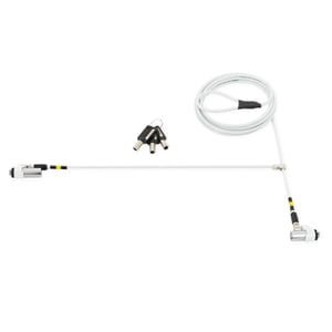 Mobilis 001331 Cable Clamp, White, 1.8 m