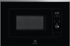 Electrolux LMS2203EMX Schwarz, Edelstahl, Solo-Mikrowelle für die Arbeitsplatte, 20 l, 700 W