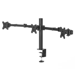 Hama 00118495 hållare/stativ för bildskärmar 68,6 cm (27") Skrivbord Svart