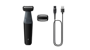 Philips BODYGROOM Series 3000 BG3017/01 Kropps- och ljumsktrimmer för användning i duschen