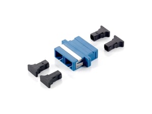 Equip 156131 SC-Glasfaseradapter, 12 Stück, blau