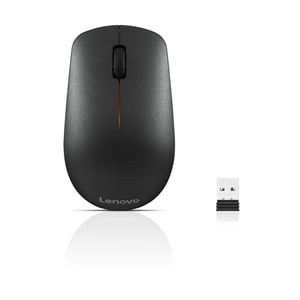 Lenovo GY50R91293 Mouse, Office, Ambidextrous, RF Wireless, Optical, 1200 DPI