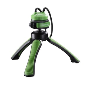 Mantona 21407 statyw Smartfon/aparat cyfrowy 3 x noga Czarny, Zielony