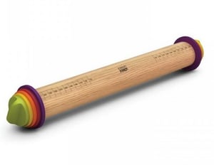 Joseph Joseph Rolling Pin, Wood, Smooth Surface, 420 mm