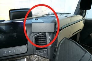Brodit 213558 Halterung Passive Halterung Laptop, Mobiltelefon/Smartphone, Navigationsgerät Schwarz