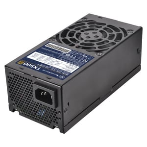 Silverstone TX500 Gold 500 W Power Supply Module, 20+4-pin ATX TFX, Black