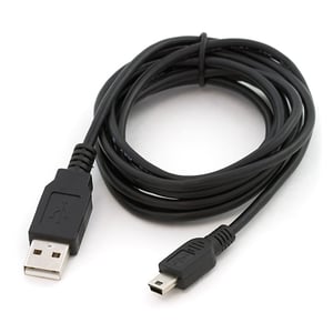 Origin Storage CAB-USB2-5PIN-5M-B USB-kabel USB 2.0 USB A Mini-USB B Svart