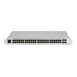 Ubiquiti UniFi USW-PRO-48-EU, hanterad L3 Gigabit Ethernet-nätverksswitch (10/100/1000), silver