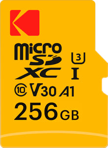 Kodak EKMSDM256GXC10HPRK 256-GB-MicroSD-Flash-Speicherkarte, UHS-I, Klasse 10