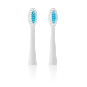 Eta ETA070990300 toothbrush replacement heads, 2-pack. Blue, White