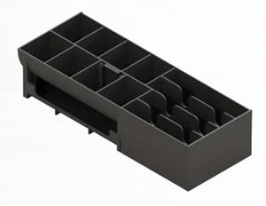 apg Solutions 20266PAC Geldschale ABS-Kunststoff Schwarz