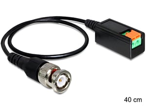DeLOCK 83181 Signal Cable, 0.4 m, Black