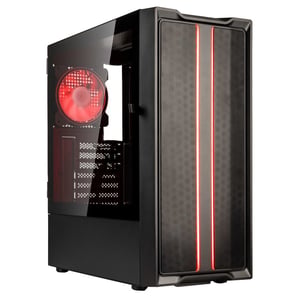 Kolink Inspire K12 ARGB Midi Tower Czarny, Przezroczysty