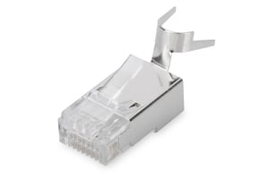 Digitus Wtyczka modułowa do kabli okrągłych, CAT 6A, ekranowana, Złącze przelotowe