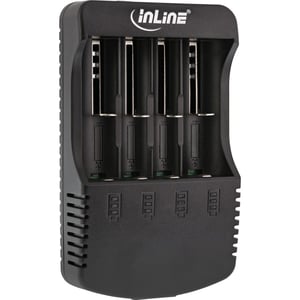 InLine 01287L ładowarka akumulatorów Akumulator do domowego użytku Prąd przemienny, DC