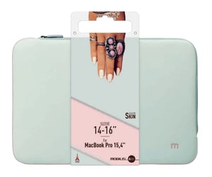 Mobilis 049006 torba na laptop 40,6 cm (16") Etui kieszeniowe Szary, Różowy